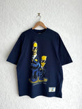 Vintage The Simpsons 1998 Men in Black T-shirt
