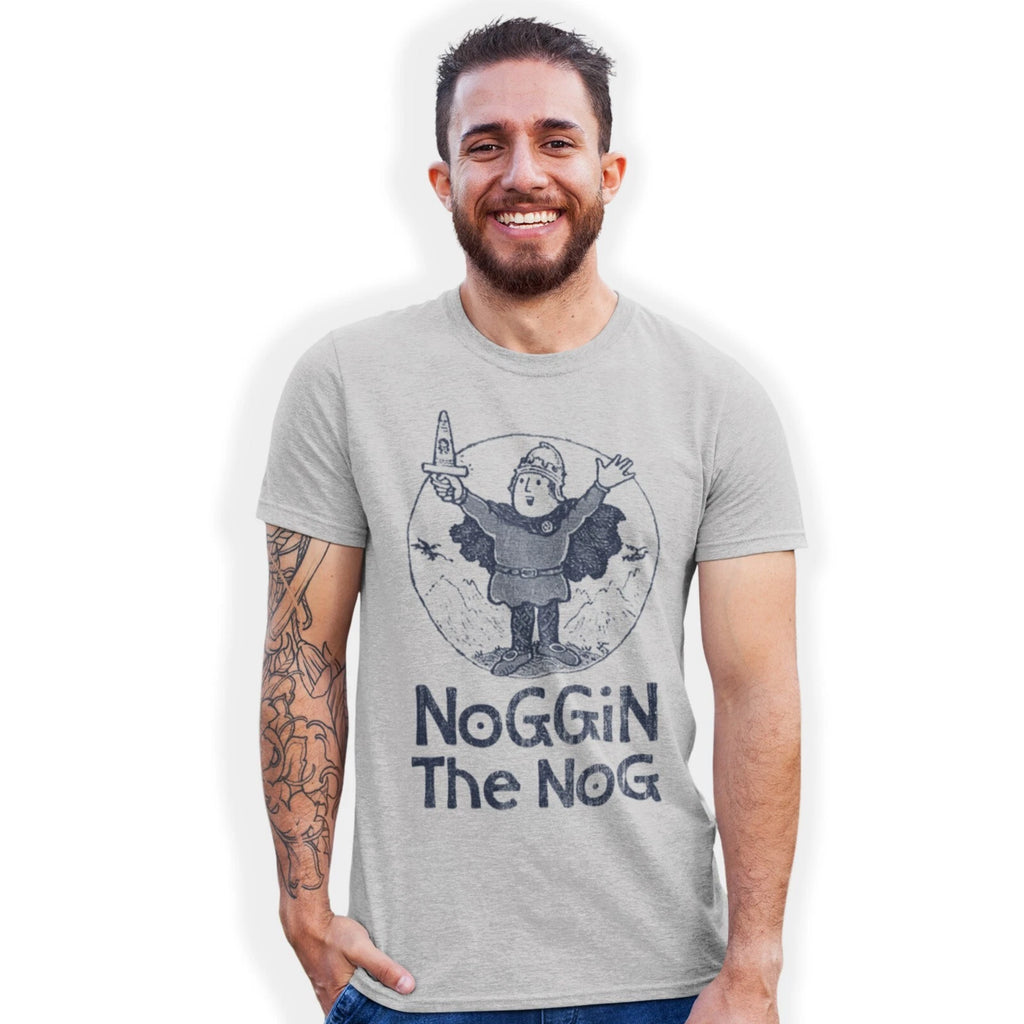 Noggin The Nog  Classic Kids TV T-Shirt Nostalgia Birthday Gift