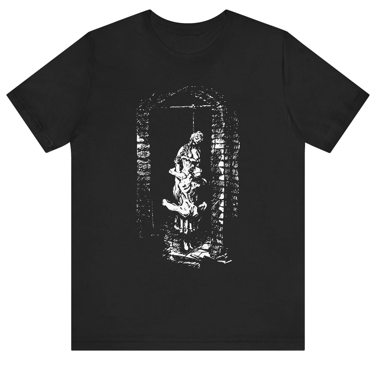 In the Basement Kubin T-shirt Vintage Gothic Art Creepy Death Spooky  Unisex Tee