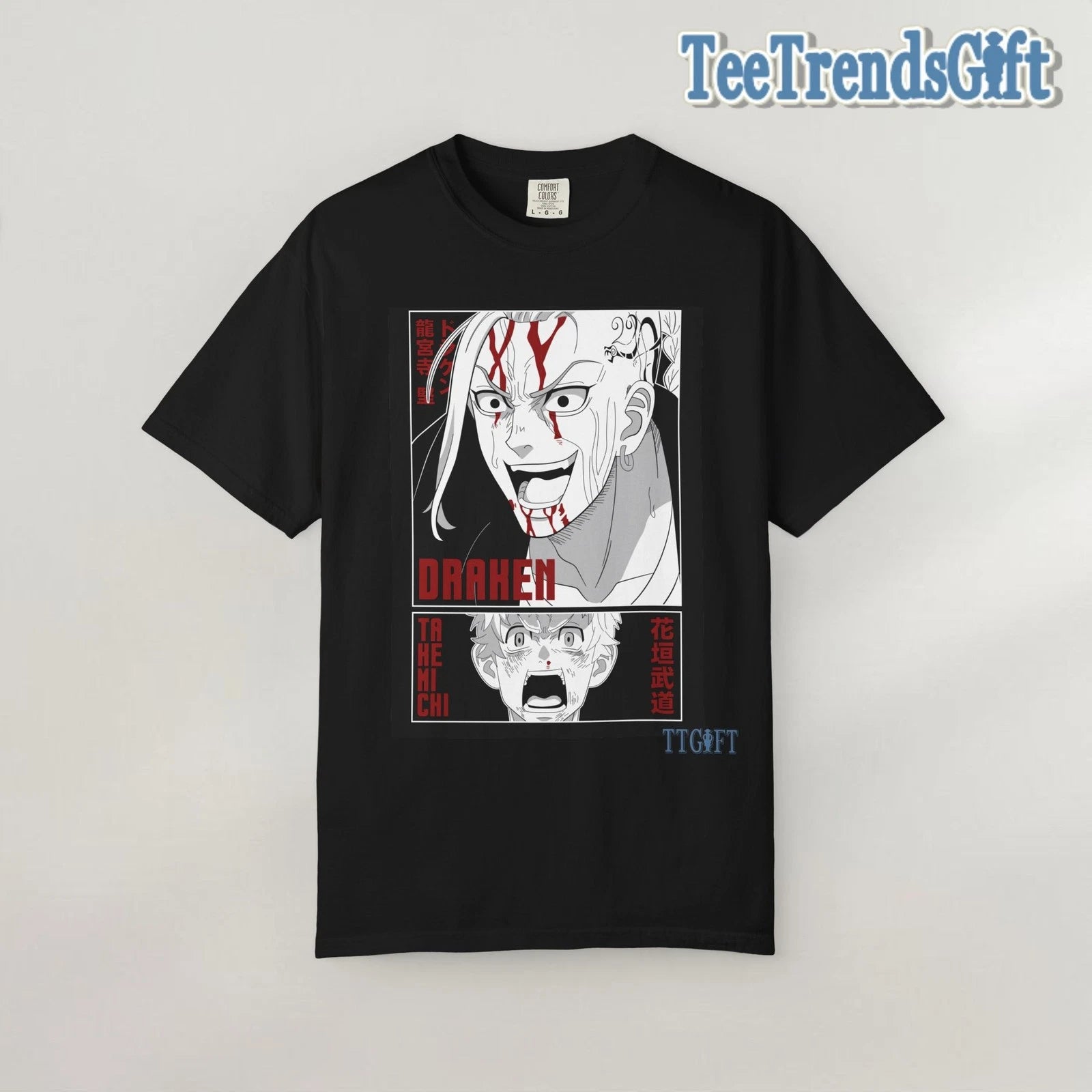 "Tokyo Revengers" Draken X Takemichi Manga Edition T-shirt