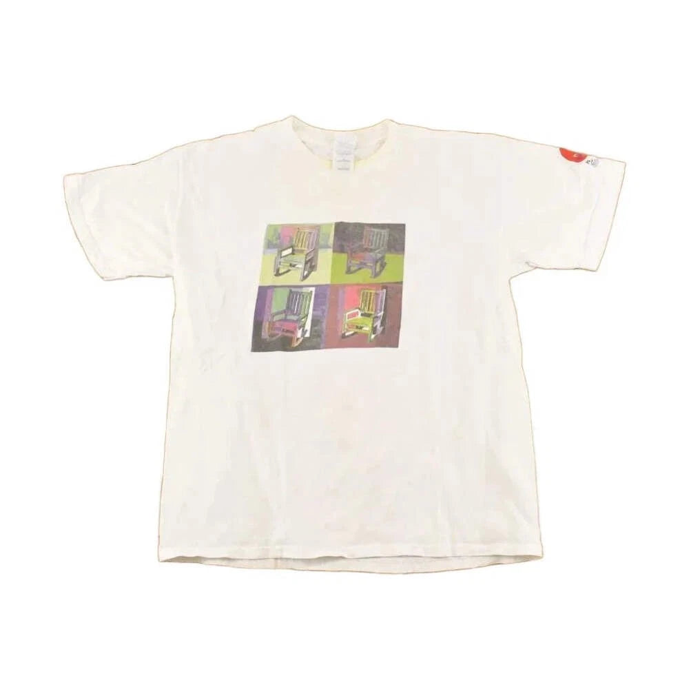 Vintage 1990's Pop Art Rocking Shirt Souvenir T-Shirt Men's M