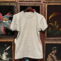 Vintage Champion 80s Rayon Cotton Blend  Heathered Grey Blank T-Shirt Men’s Med