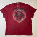 American Eagle Outfitters XXL Vintage Fit Graphic T Shirt Mens Red Y2K