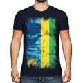 RWANDA GRUNGE FLAG MENS T-SHIRT TEE TOP RWANDAN SHIRT FOOTBALL JERSEY GIFT