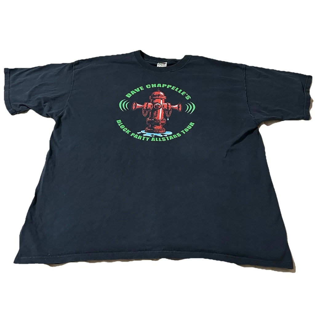 Vintage Y2K Dave Chappelle’s Block Party Allstars Comedy Tour Shirt 2XL Rare