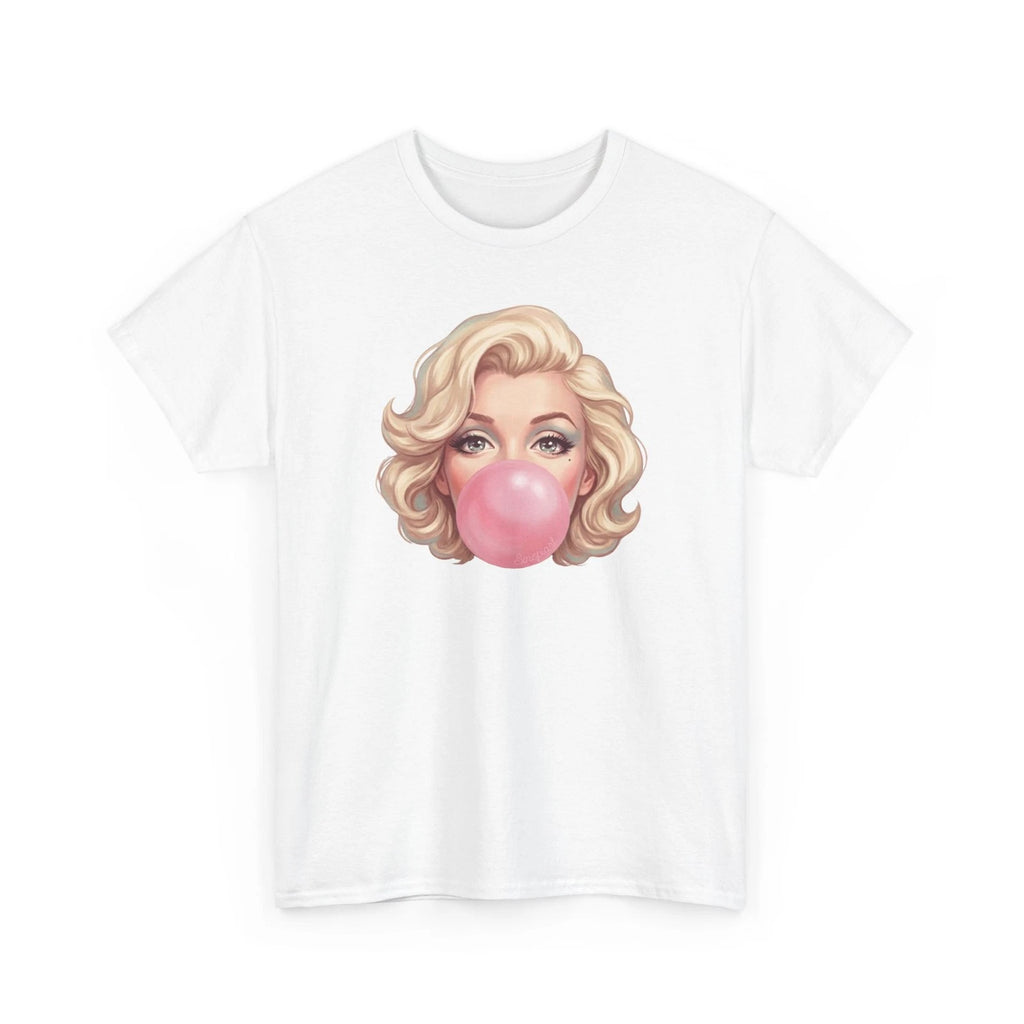 Marilyn Monroe Bubble Tee | Diva Retro Pop Art Face T Shirt  4 colors