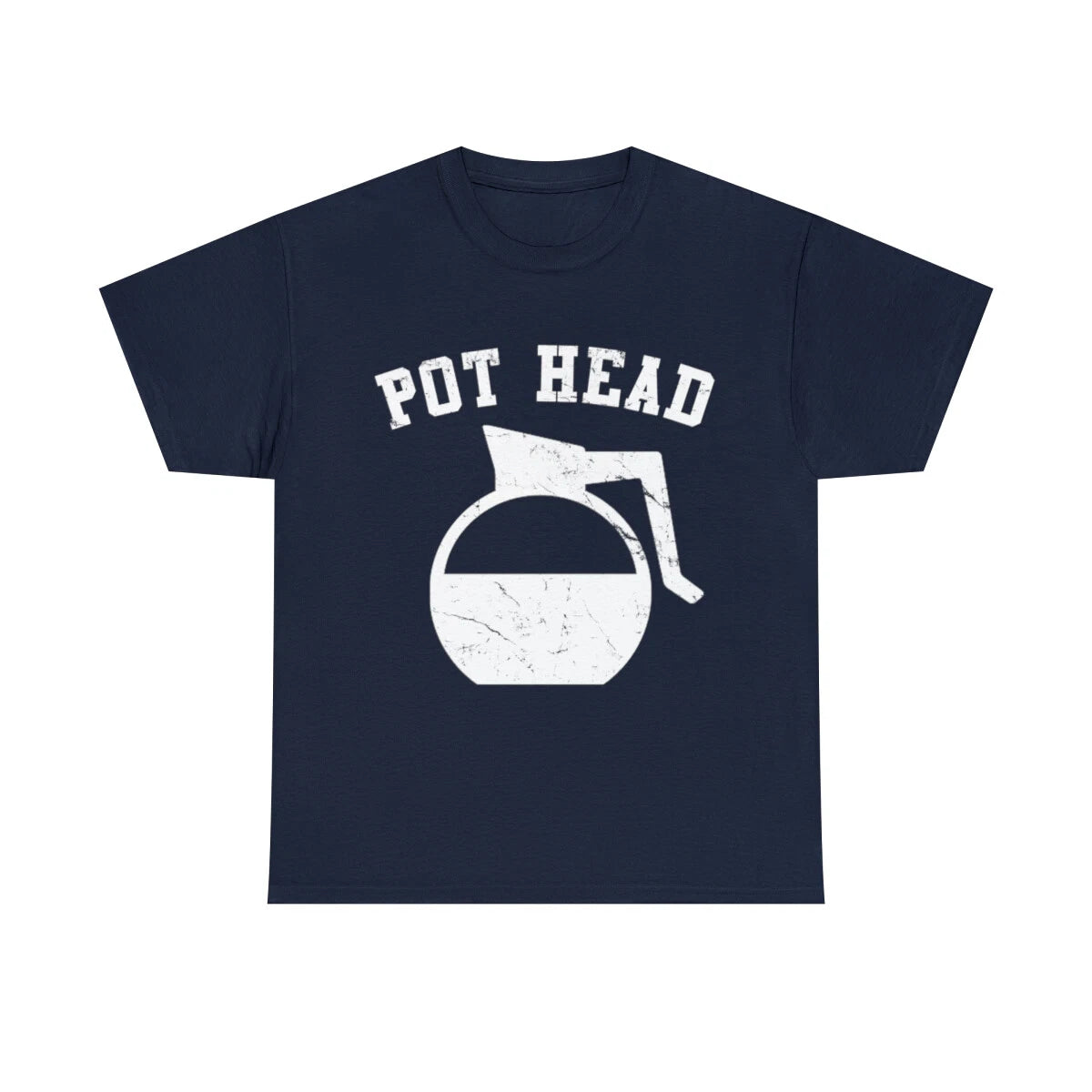 Coffee Pot Head Graphic Tee Shirt, S-5XL