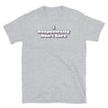 I Respectfully Don't Care Sarcasm Adult Novelty Short-Sleeve Unisex T-Shirt