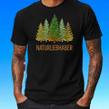 Mens Naturefriend Motif Cotton T-Shirt Size XS to 5XL