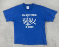 Vintage Gildan 90s XL Blue T Shirt My Best Friend Is Jewish Yours Should Be Too
