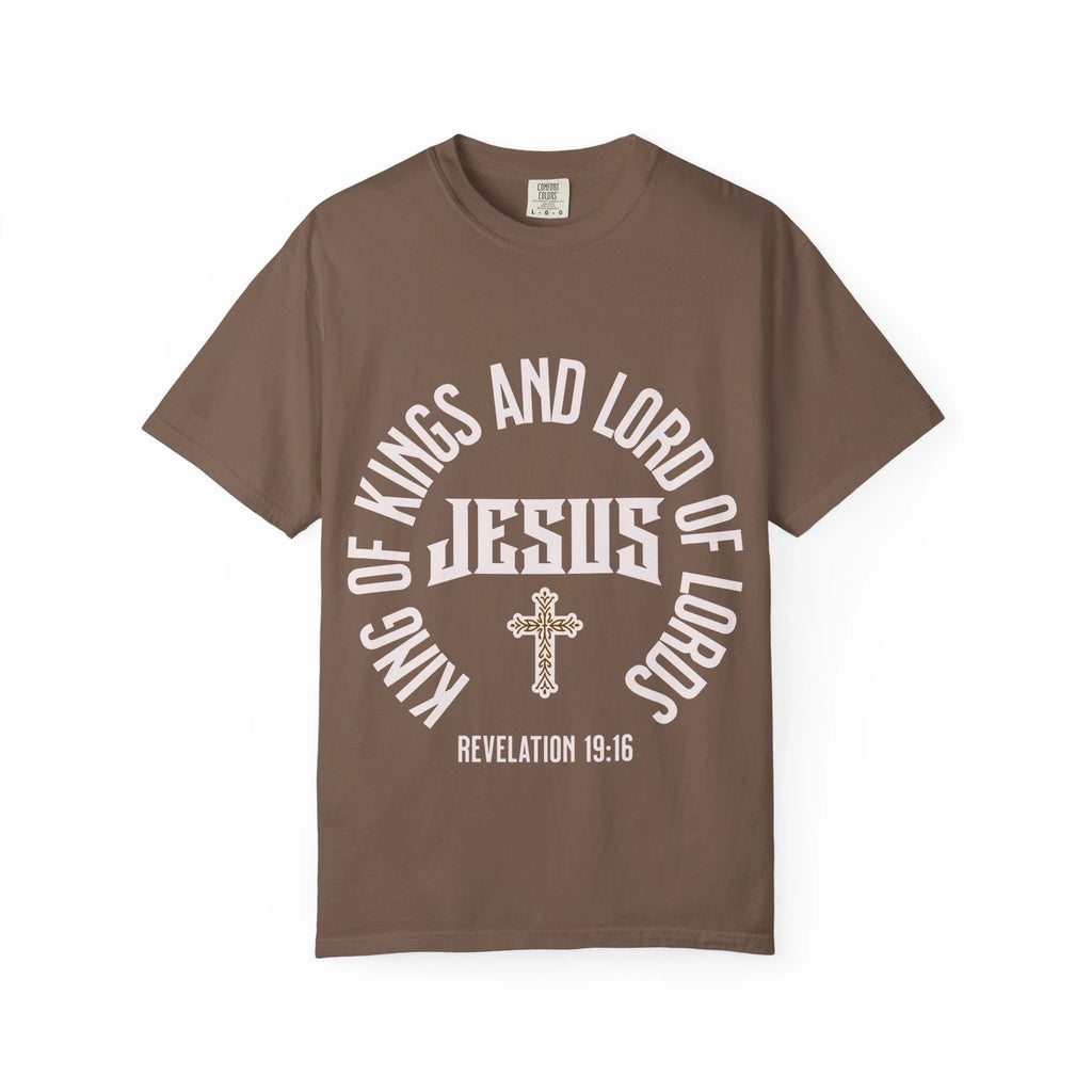 King of Kings Jesus T-shirt | Revelation 19:16 Christian Tee