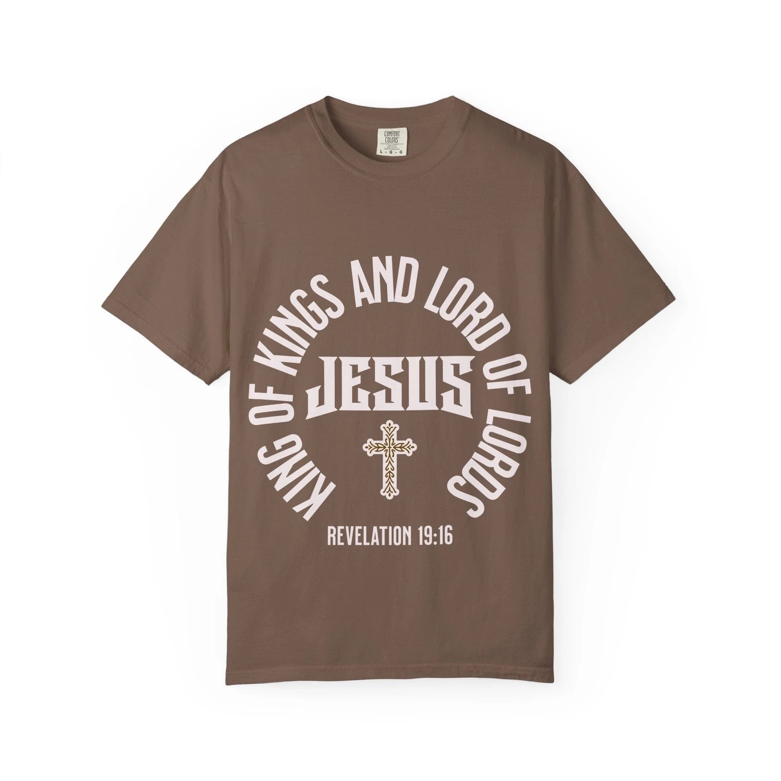 King of Kings Jesus T-shirt | Revelation 19:16 Christian Tee