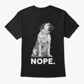 Funny Lazy Nope Pug For Dog Lover Tee T-Shirt