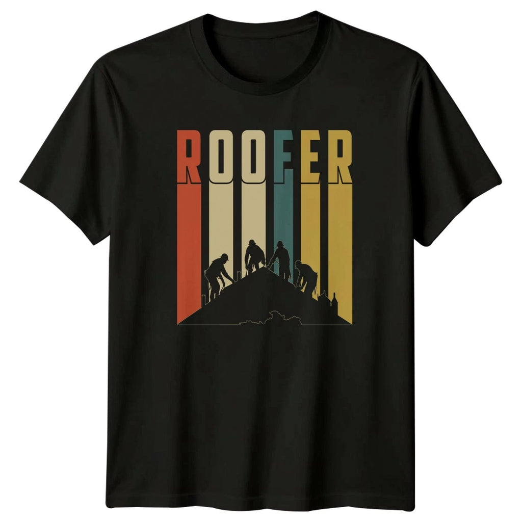 Roofer Vintage Funny Mens T-Shirt Roofing Gift For Him