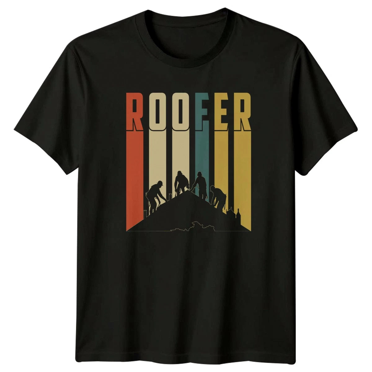 Roofer Vintage Funny Mens T-Shirt Roofing Gift For Him