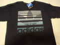 NEW  ADIDAS ORIGINALS TRE-FOIL BLACK  MENS  T-SHIRT Y2K