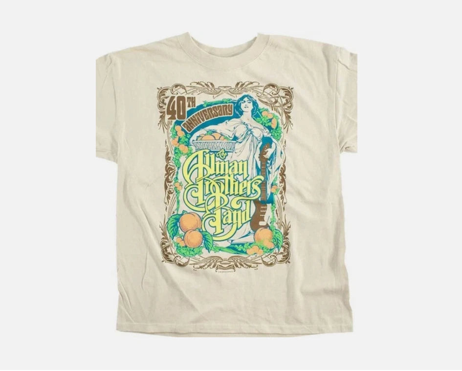Allman Brothers t-shirt, unisex retro t-shirt