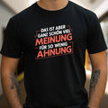 mens opinion clue t shirt? Motif Cotton Size XS to 5XL