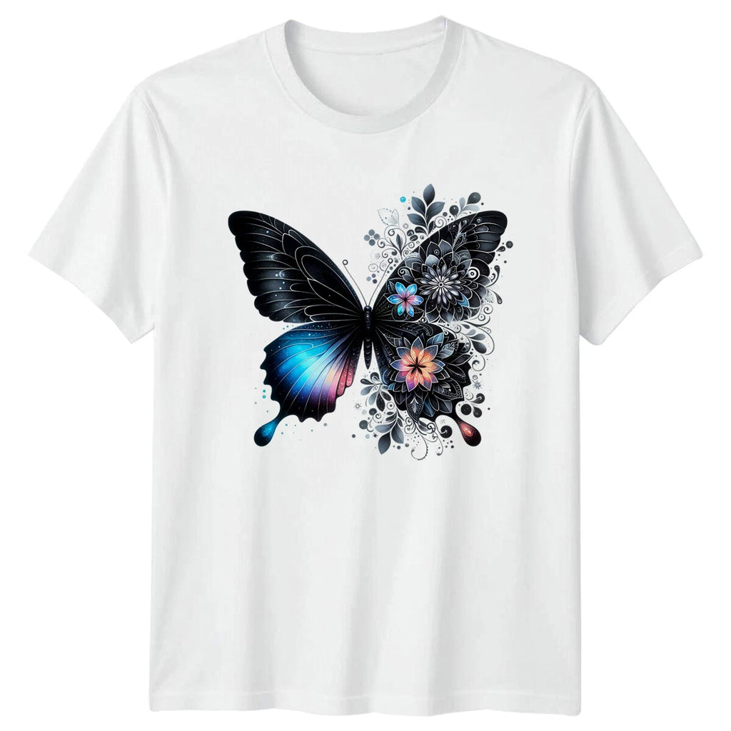Enchanted Butterfly Butterflies Animals Mens T-Shirt Womens Graphic Tee