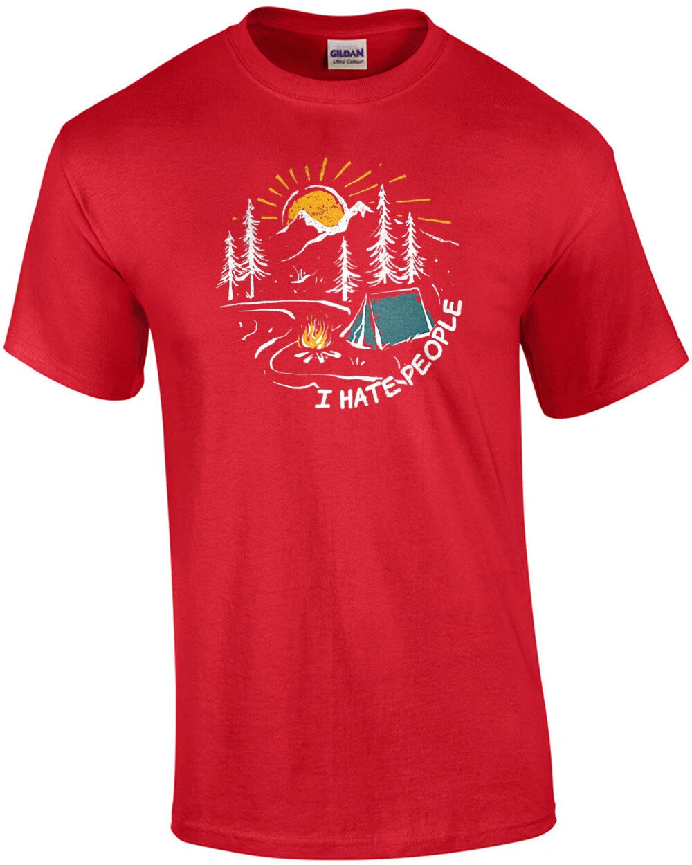 I Hate People Camping Shirt