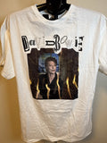 Official David Bowie Graphic T-Shirt Mens L White 90s Outside Era Band Tee Merch
