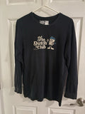 Dutch Bros Black Dutch Club Embroidered Long Sleeve Tee Small