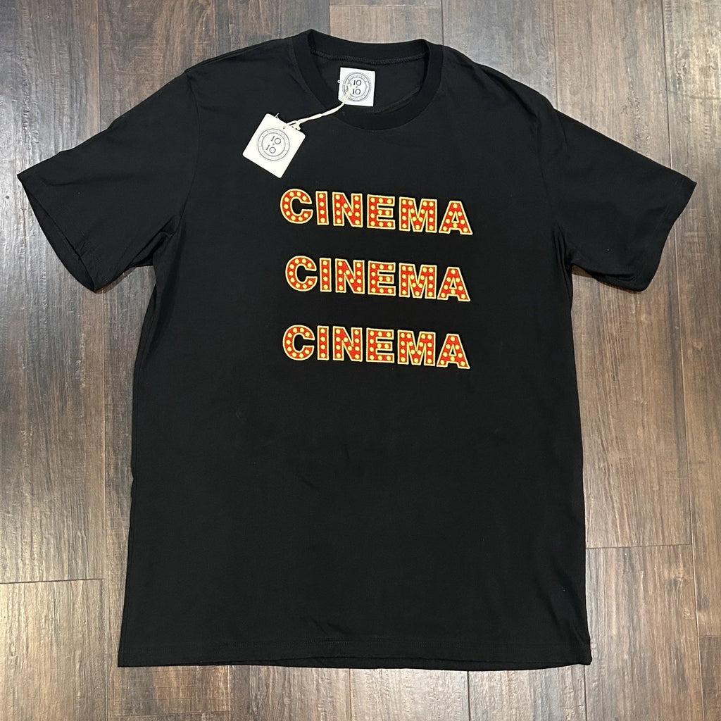 Alessandro Enriquez Cinema T-Shirt NWT - Anitaliantheory - Italy Size 50 Fits XL