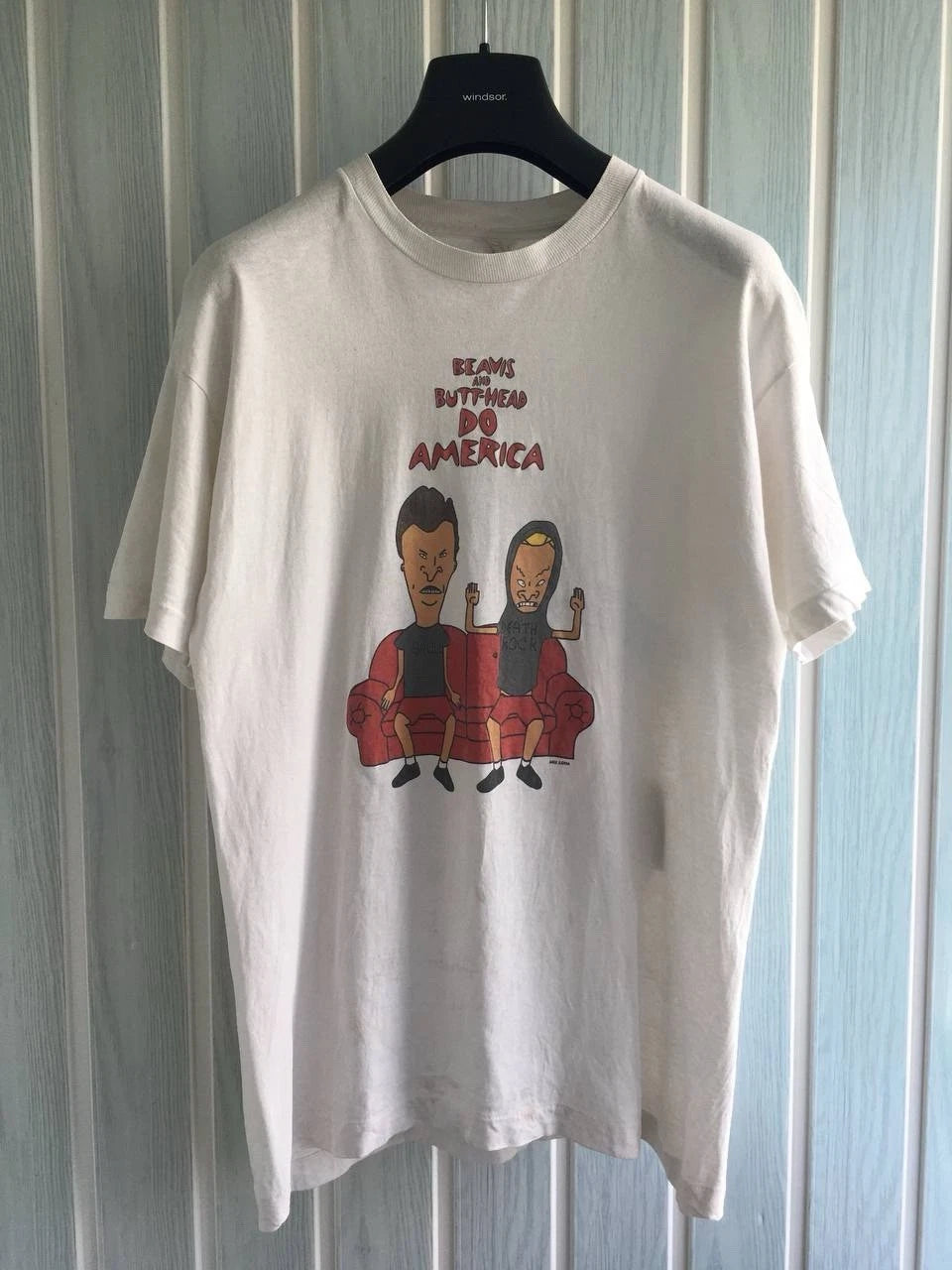 Vintage Beavis & Butthead Do America The World Tour 1997 Screen Stars T-Shirt