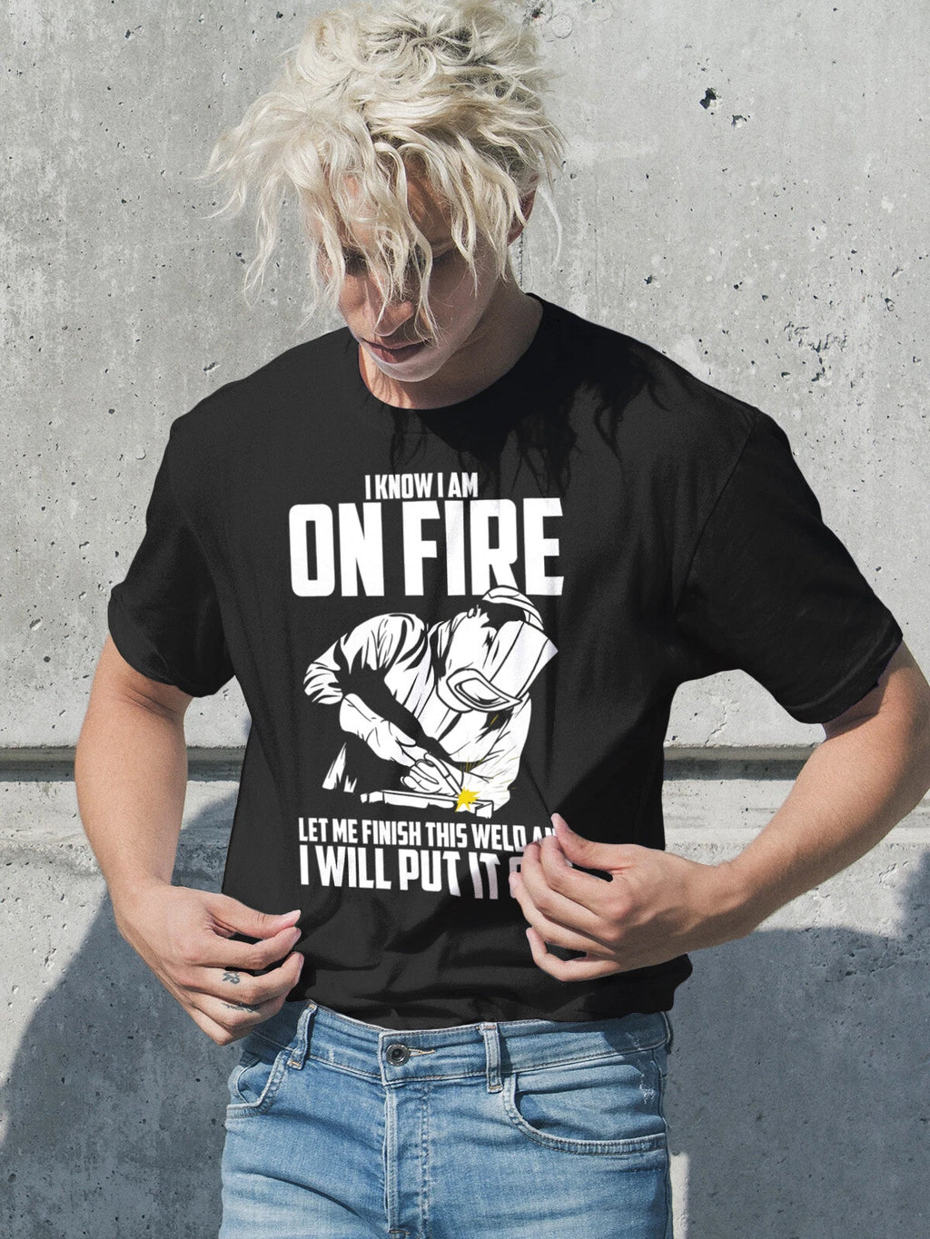 Welder Funny Saying Welding T-Shirt Gift Tee Size S to 5XL
