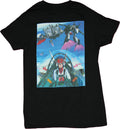 Robotech New Adult T-Shirt - Rick Hunter Pilot in Aircraft