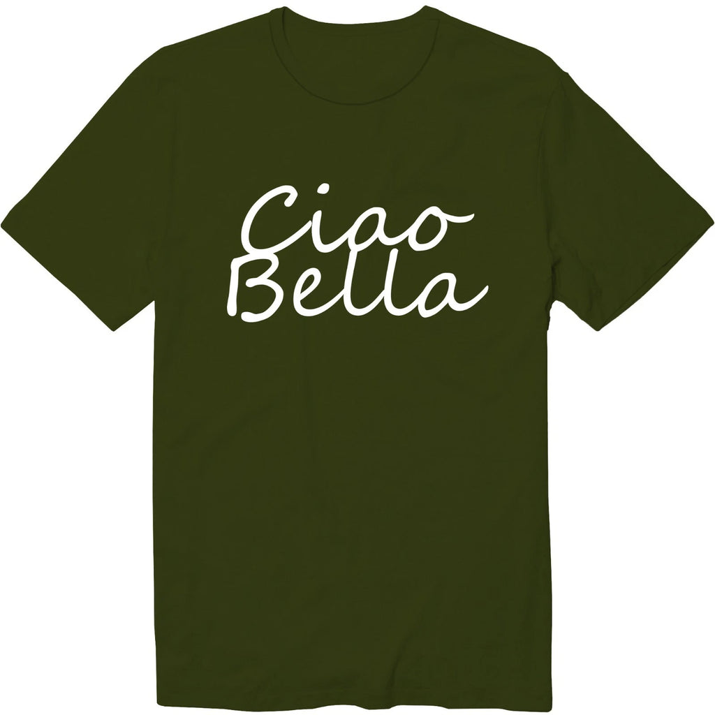 Ciao Bella Italy Travel Unisex Crew Neck T-Shirt Hello Beautiful Shirt Ciao Gift