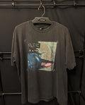 Vintage The Cure Paris T Shirt XL Black 90s Goth Alternative Rock Fade Rare