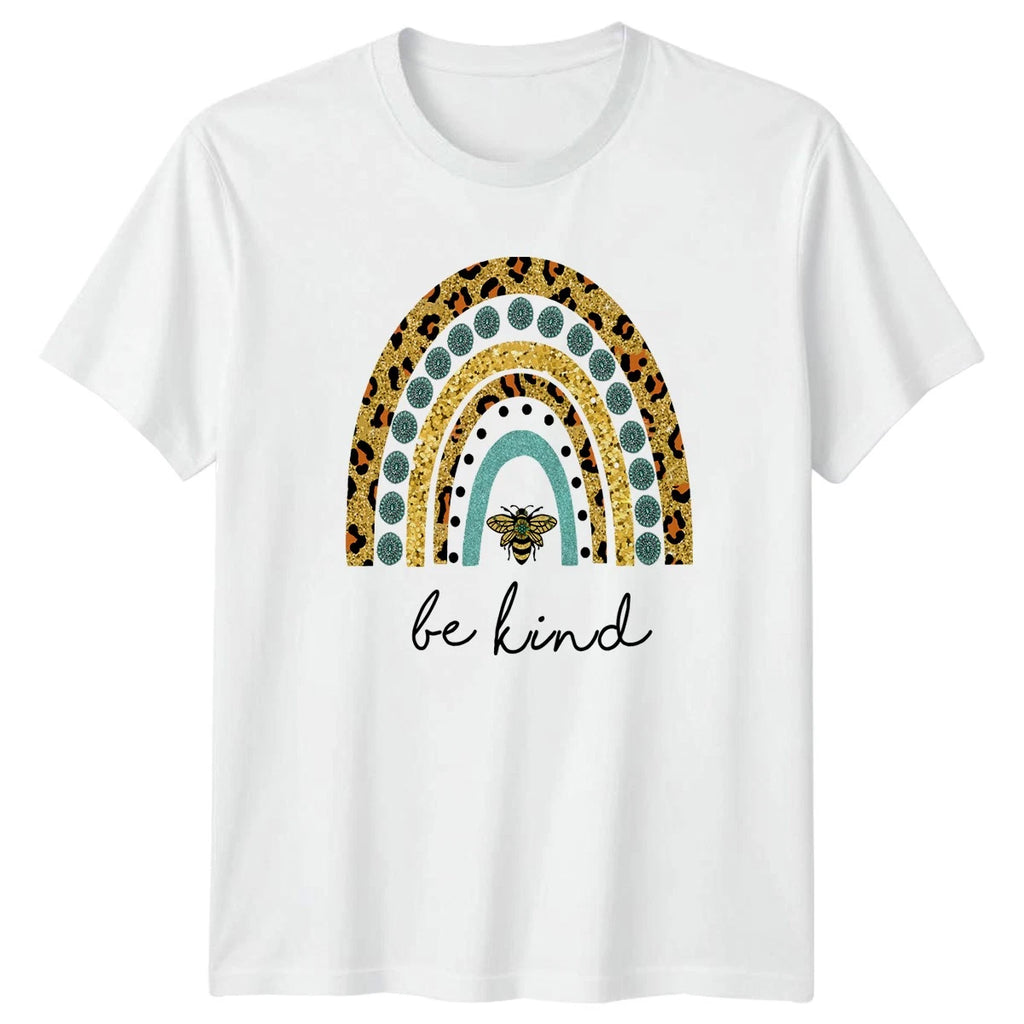 Be Kind Womens T-Shirt Boho Western Kindness 2026 Birthday Gift For Her