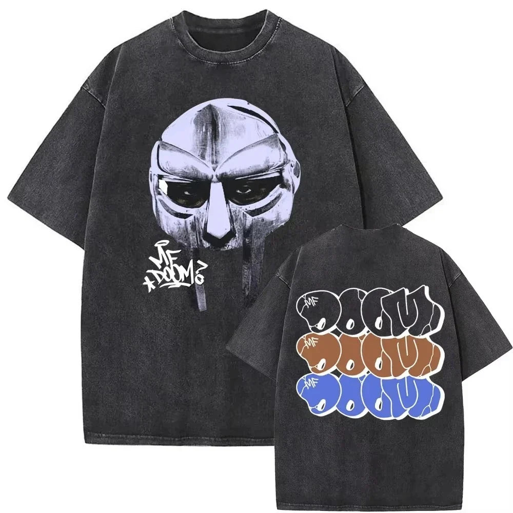 Mf Doom Washed Tees Hip Hop Tees Tee Unisex T-shirt, Sweatshirt, Hoodie (1)