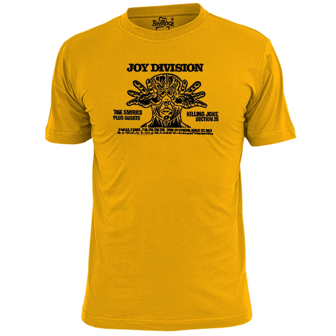 Mens Joy Division The Smirks Gig Poster Inspired T Shirt Post Punk Indie