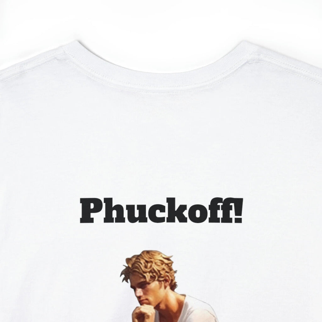 Phuckoff! I'm In-Dis-Pose Unisex Heavy Cotton Tee T-Shirt Funny Joke Sarcastic