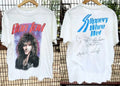 Vintage 1986 Bon Jovi Slippery When Wet 2 Side T Shirt DAD Gift  M2541