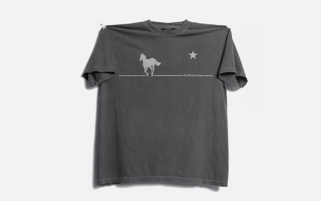 Deftones White Pony T-shirt, Unisex Charcoal T-shirt, Size S-5XL