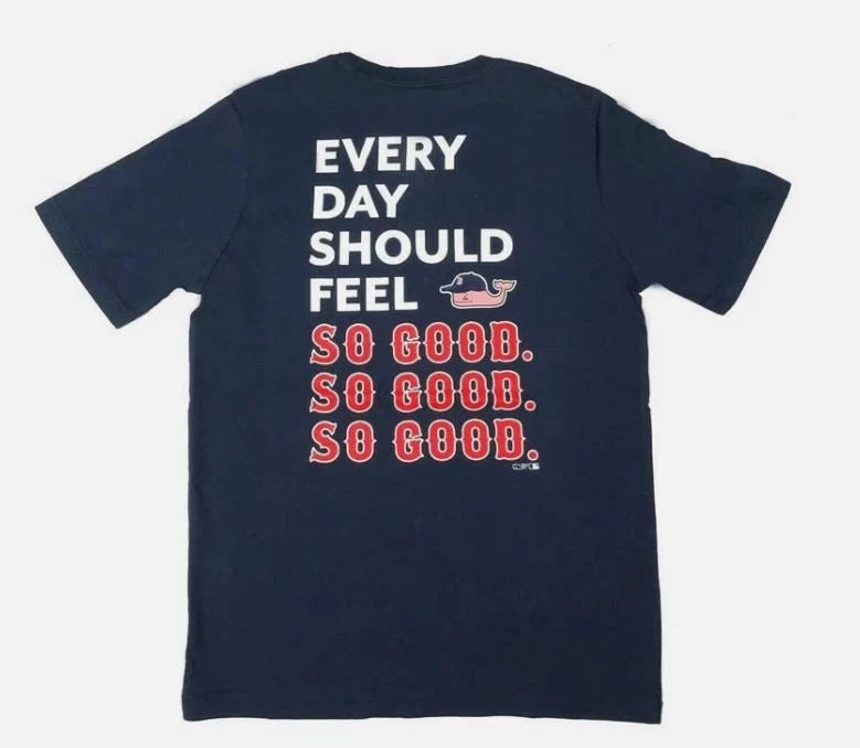 Boston Red Sox MLB Vineyard Vines Graphic T-Shirt NAVY
