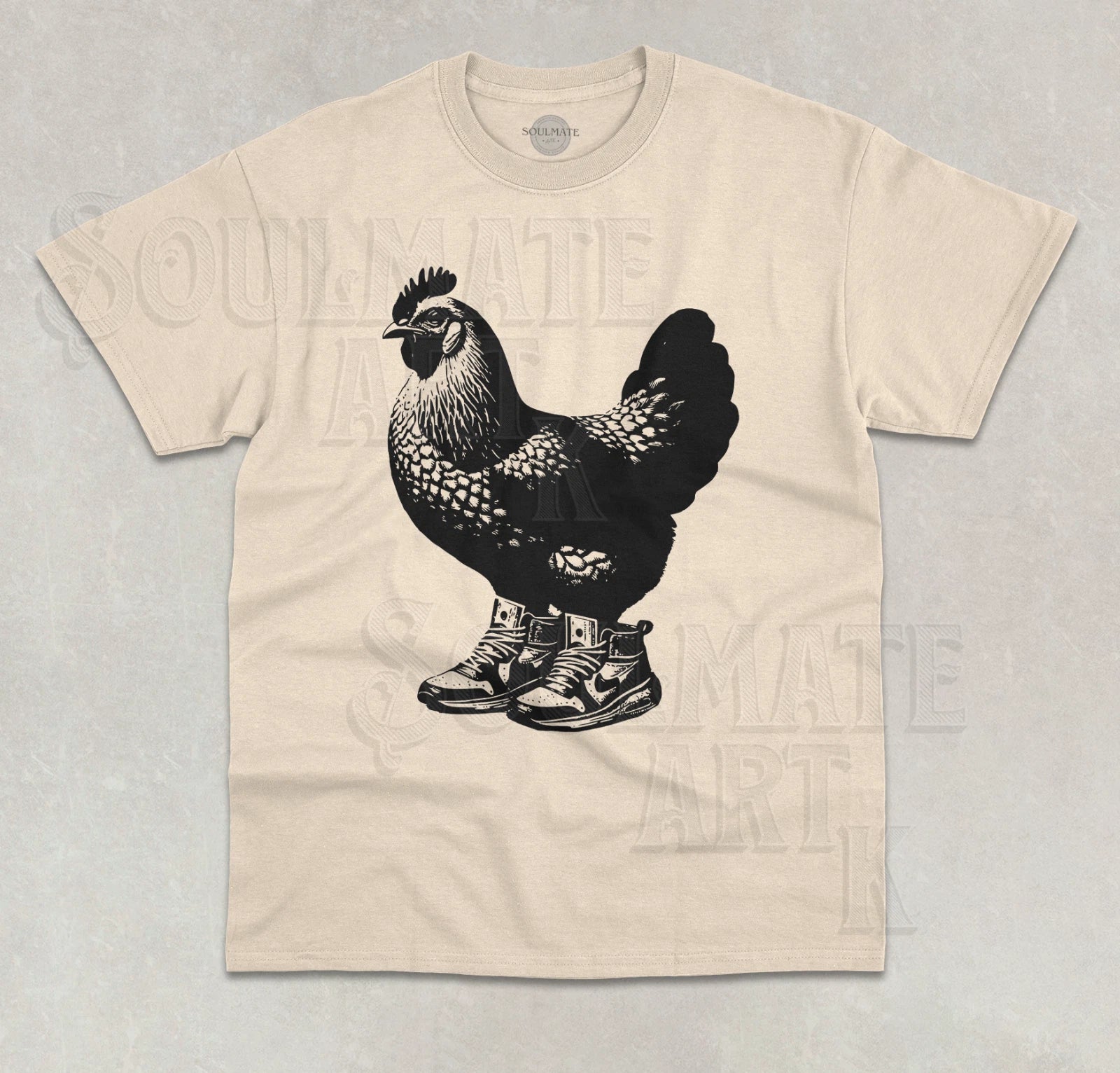 Dripped Out Chicken T-Shirt Funny Meme Joke Chicken Lover Graphic Unisex Shirt