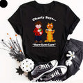 Charly Says Meow-Rawr-Eaow T-Shirt Retro British Cat Quote Funny Nostalgic Tee