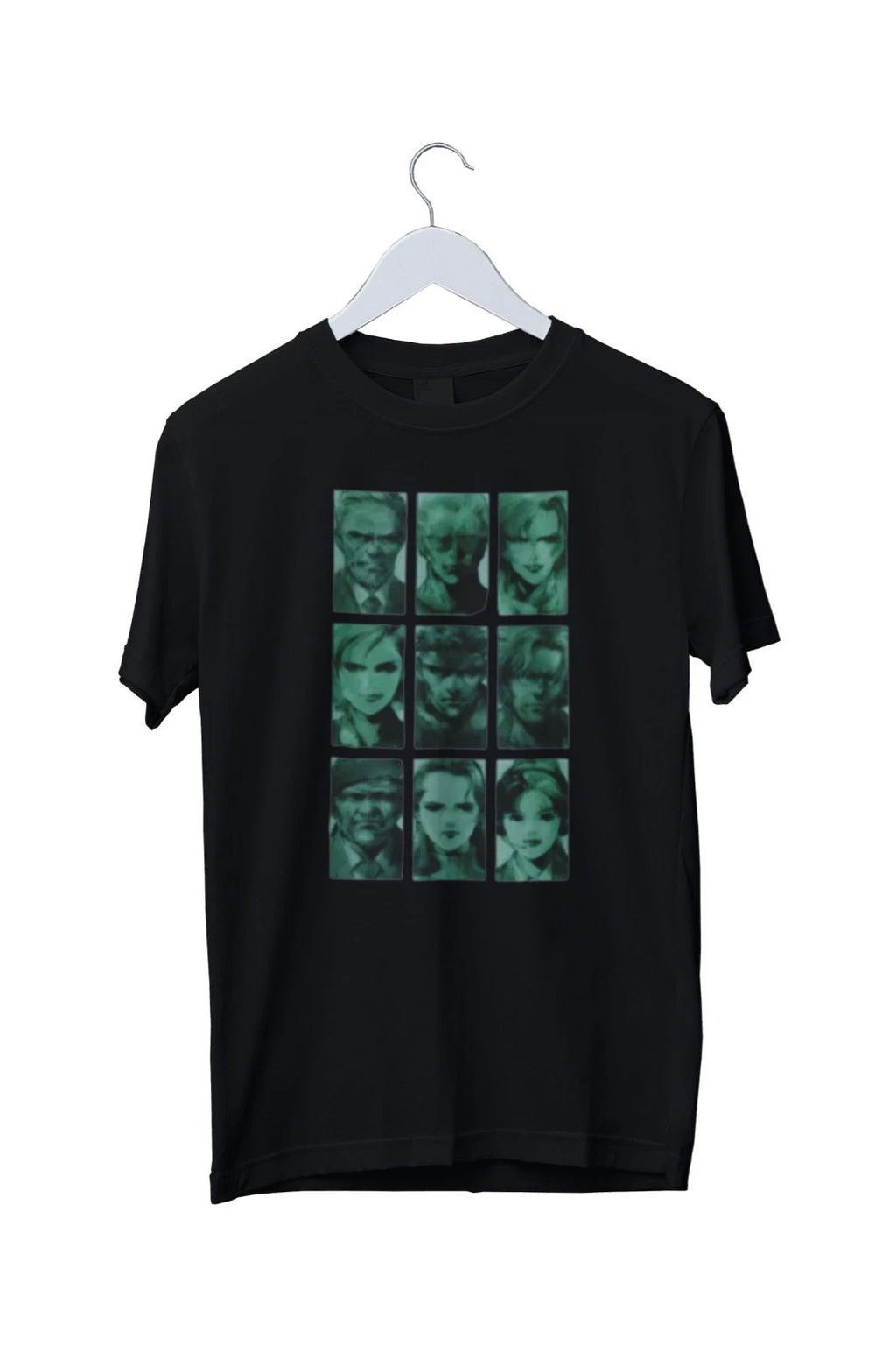 Metal Gear Solid Codec Portraits Graphic Unisex T-Shirt S M L XL 2 3 4 XL