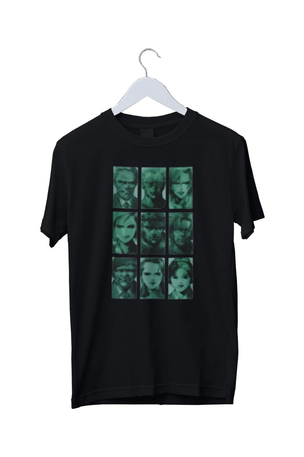 Metal Gear Solid Codec Portraits Graphic Unisex T-Shirt S M L XL 2 3 4 XL