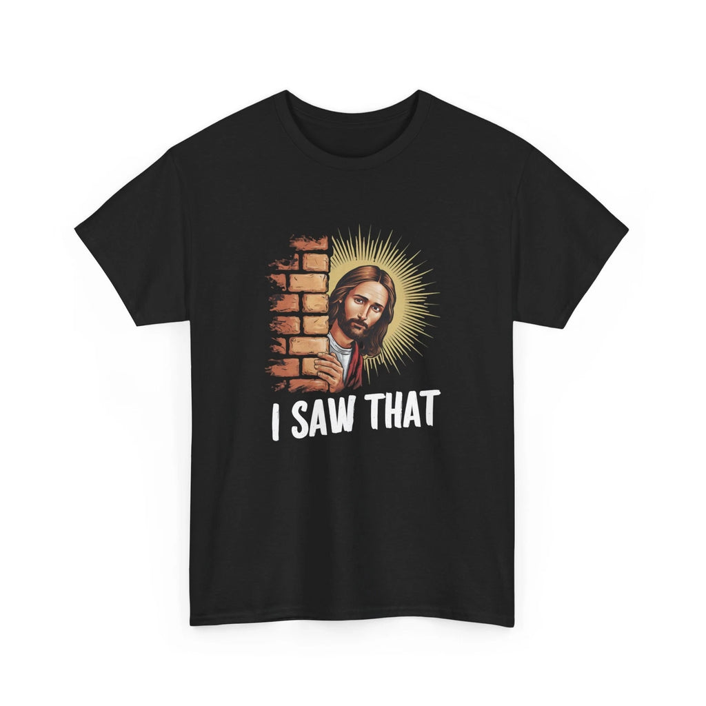 Humorous Jesus Funny T-Shirt - Geeky & Witty Humor Tee for Smart Comedy Fans