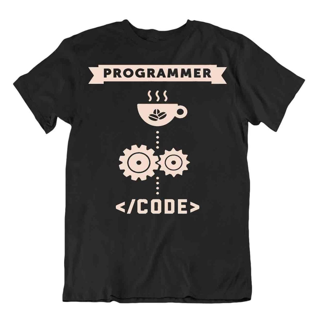 Programmer Code T-Shirt Coffee System Tee Funny Humor shirt
