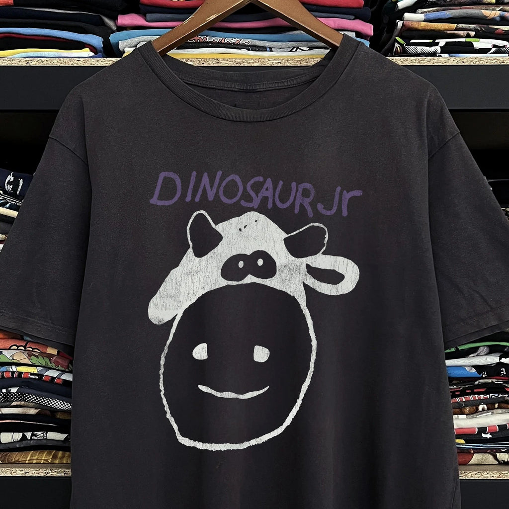 90s Dinosaur Jr Cow Promo T-Shirt Black XXL