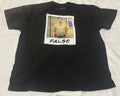 The Office Dwight Schrute Men's 2XL False T-Shirt Black Ex Con
