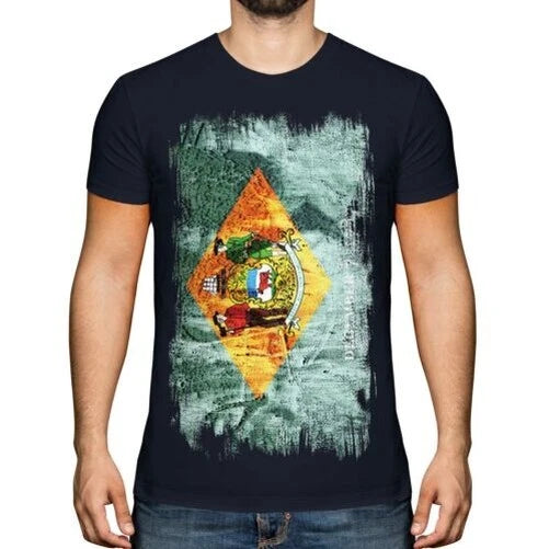 Delaware Zustand Grunge Flagge Herren T-Shirt Delawarean Hemd Jersey Geschenk