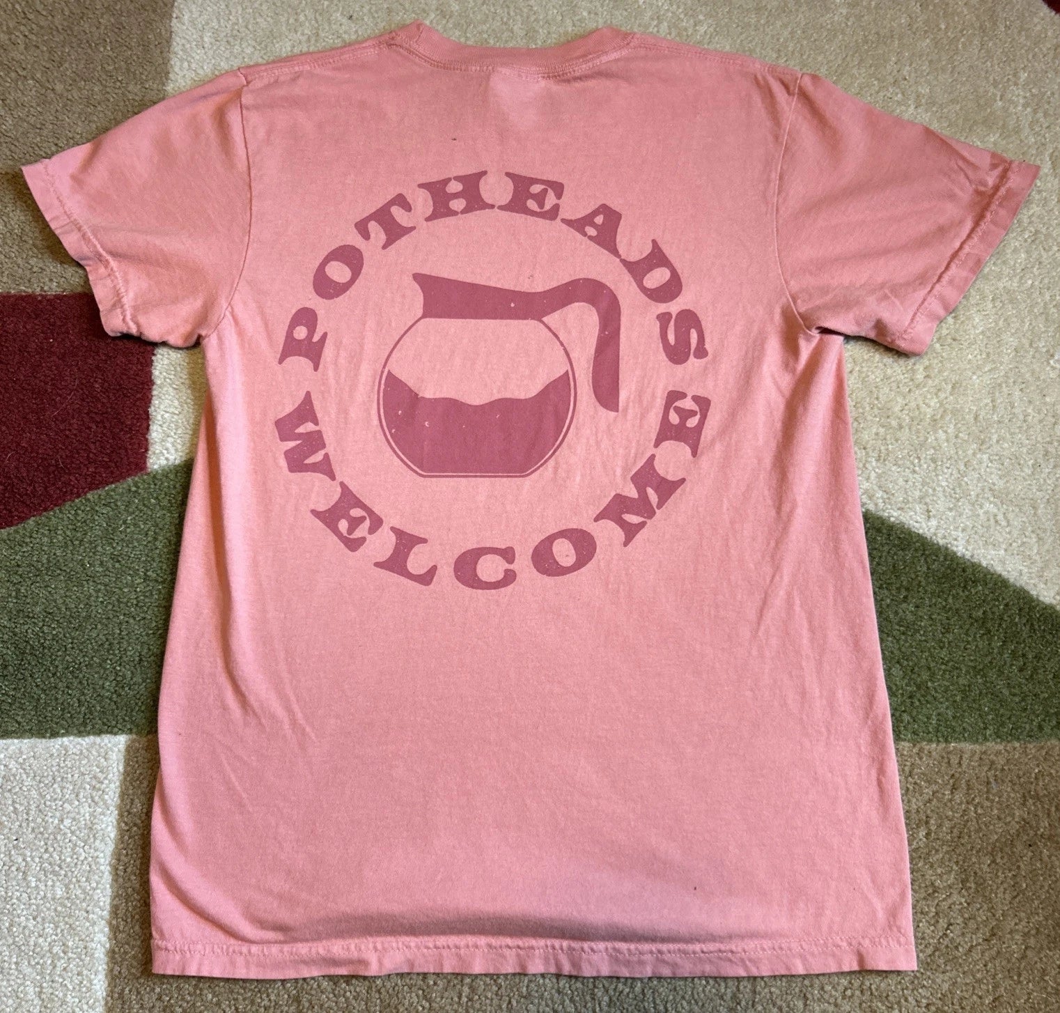 The 27 CLUB Potheads Welcome Shirt,MGK,Cleveland,Small,coffee,Comfort Colors,WOW