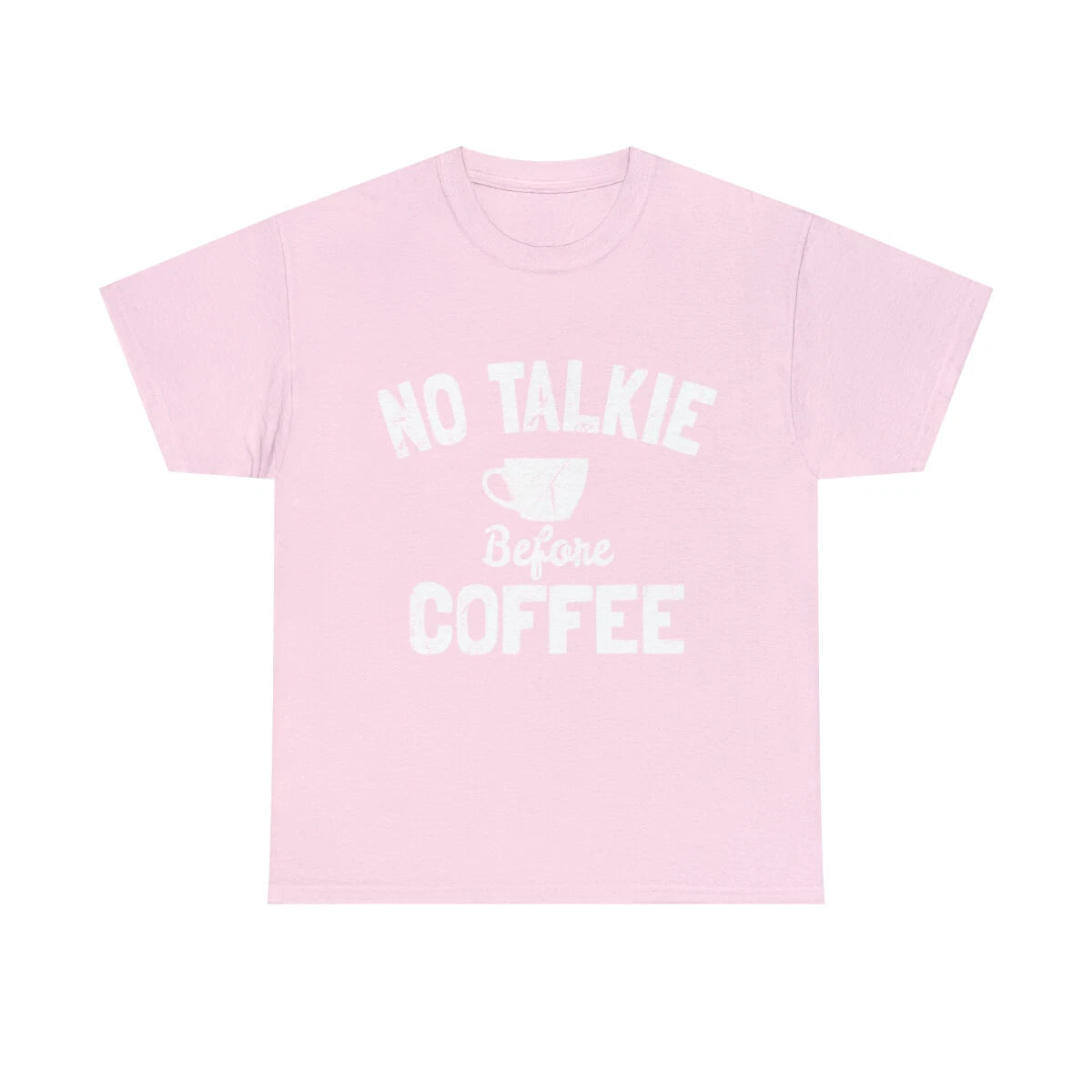 No Talkie Before Coffee Graphic T-Shirt, Sizes S-5XL